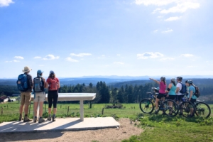 Randonnées et vélo aux Sétoux - GR65 - Haute-Loire
